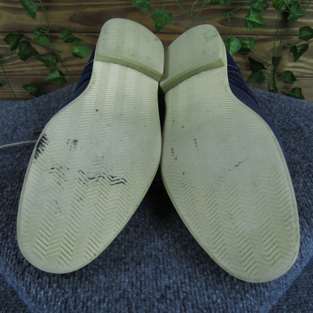 Steve Madden Men Sojourn Derby Oxfords Blue Leather‎ 12 Medium Gently Used 2025